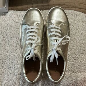 J Jill Gold sneakers